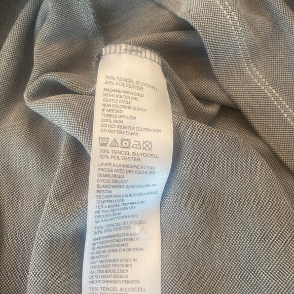 Tommy Bahama Men's Gray Soft Collared Polo Shirt Size‎ XL H21 - Picture 6 of 6